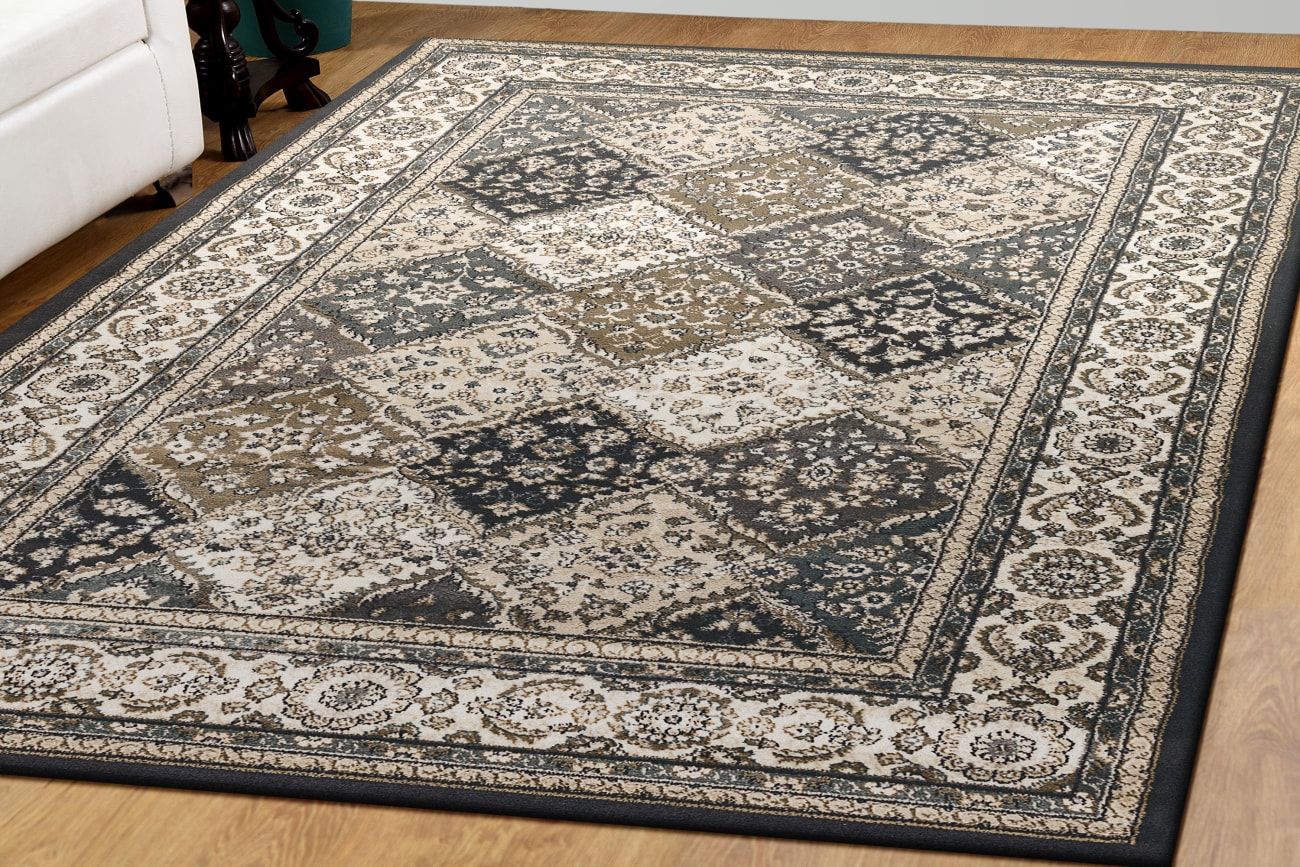 YAZD - Grey Ivory 8471-910 - Dynamic Rugs - Yazd - Grey Ivory 8471-910