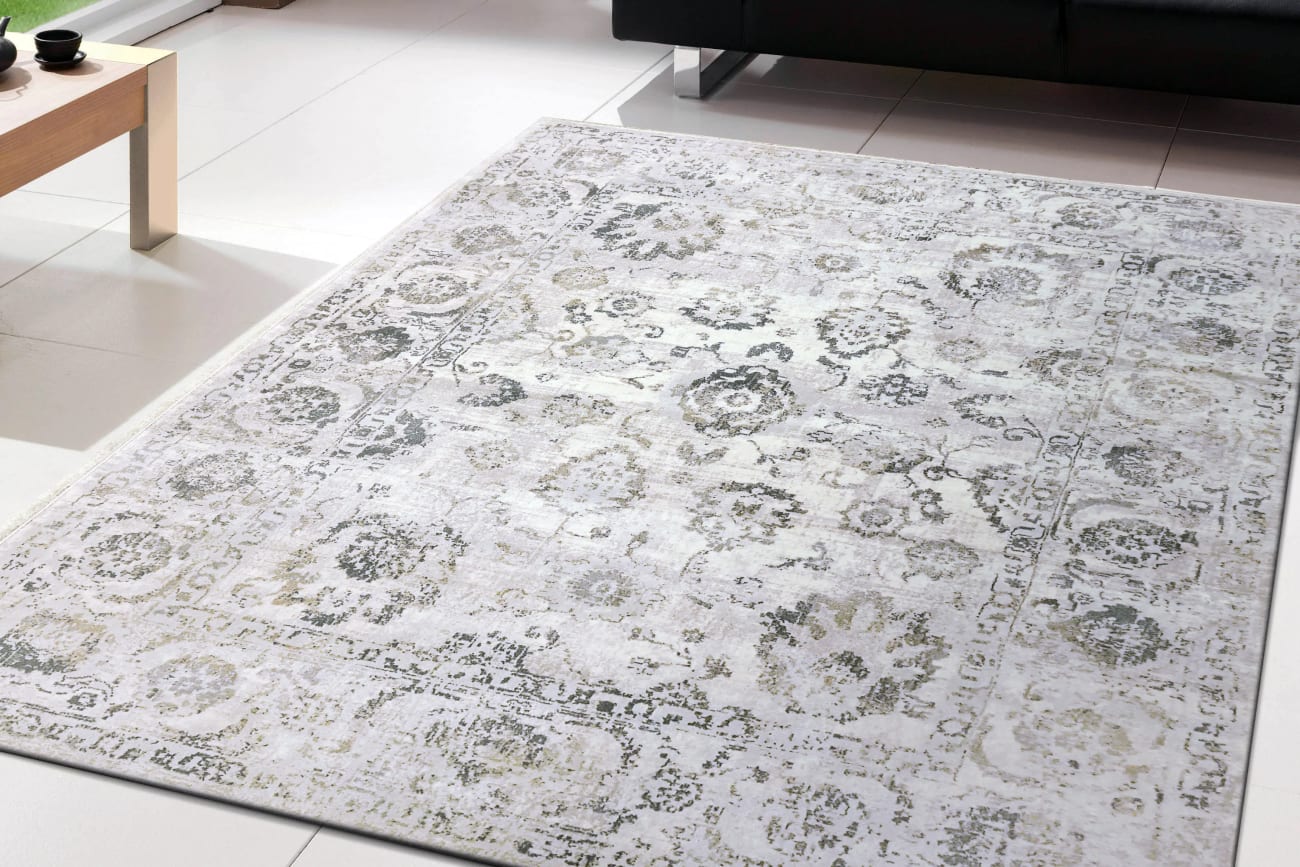 CASTILLA - Grey Blue 3530-950 - Dynamic Rugs - Castilla - Grey Blue 3530-950