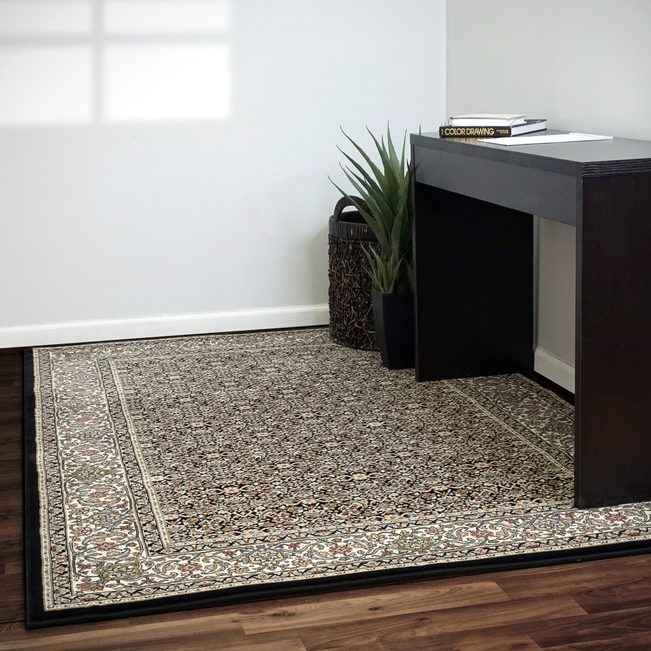 ANCIENT GARDEN - Cream Grey 57011-3263 - Dynamic Rugs - Ancient Garden - Cream Grey 57011-3263