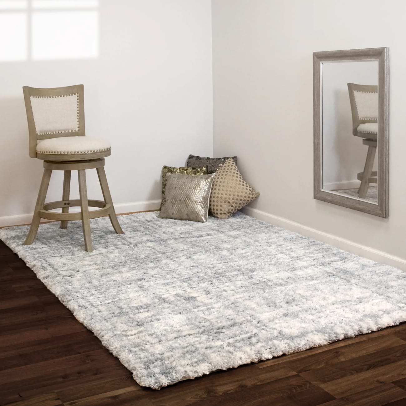REVERIE - Cream Grey 3542-190 - Dynamic Rugs - Reverie - Cream Grey 3542-190