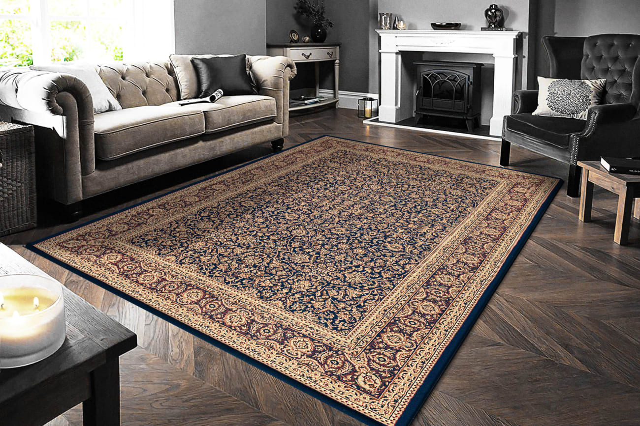 LEGACY - Navy 58004-530 - Dynamic Rugs - Legacy - Navy 58004-530