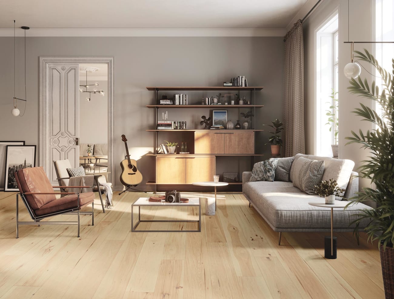 WEK09-01 - Mohawk TecWood Select - Cascade Hills - Pale Honey Hickory