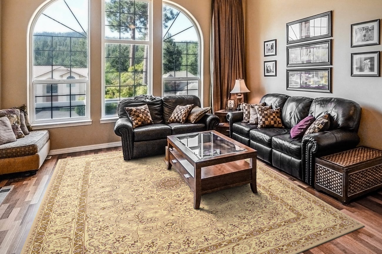 LEGACY - Yellow 58000-700 - Dynamic Rugs - Legacy - Yellow 58000-700