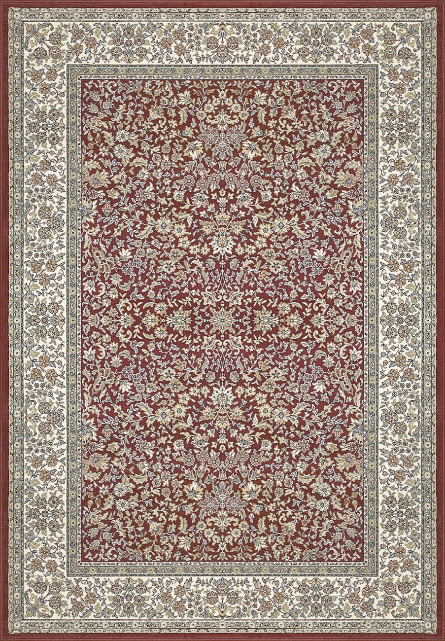 AN46570781414 - Dynamic Rugs - Ancient Garden - Red Ivory 57078-1414 - 3'11" x 5'7"