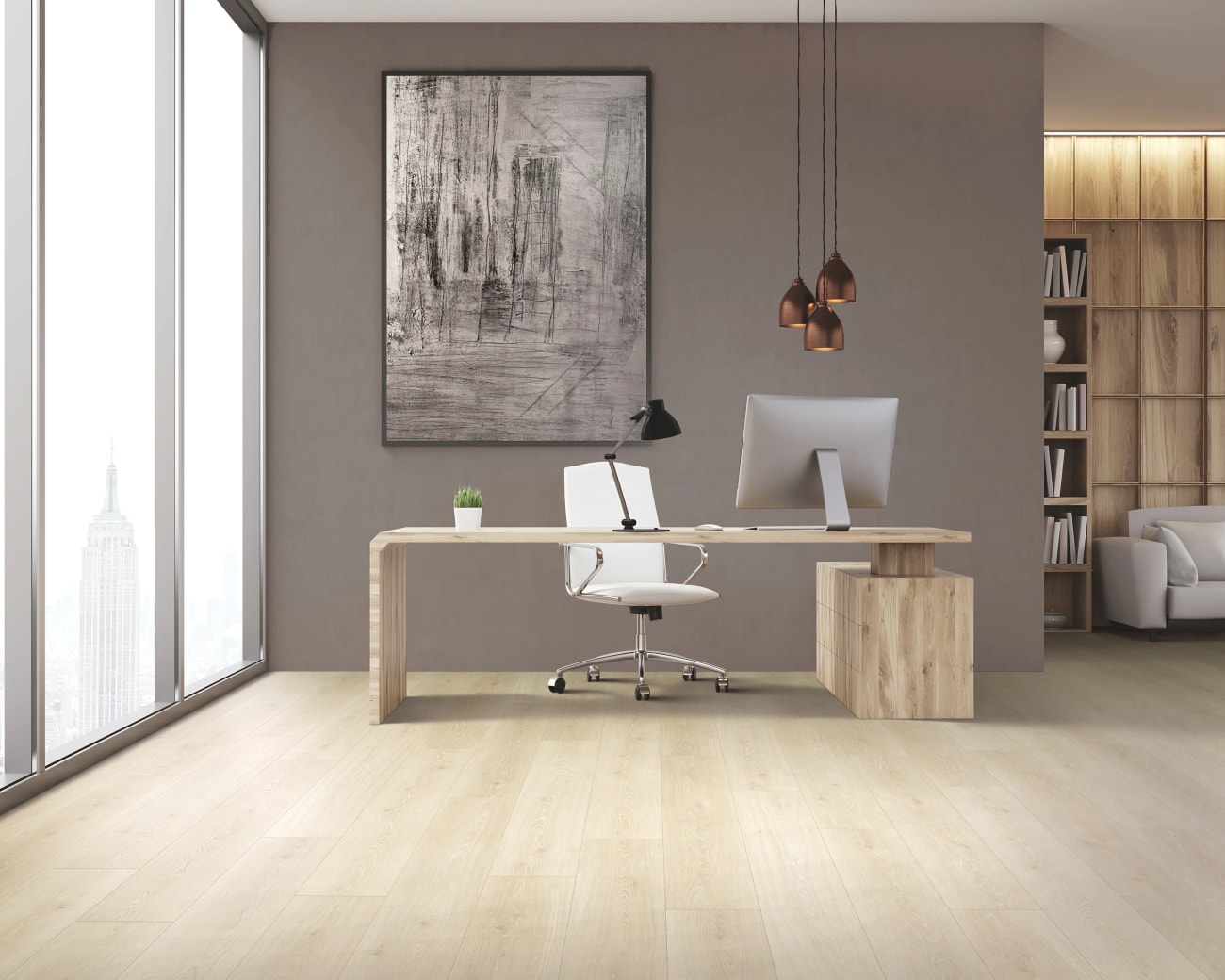 Mohawk RevWood Select Gulf Sand - Premium Laminate - CDL77-5