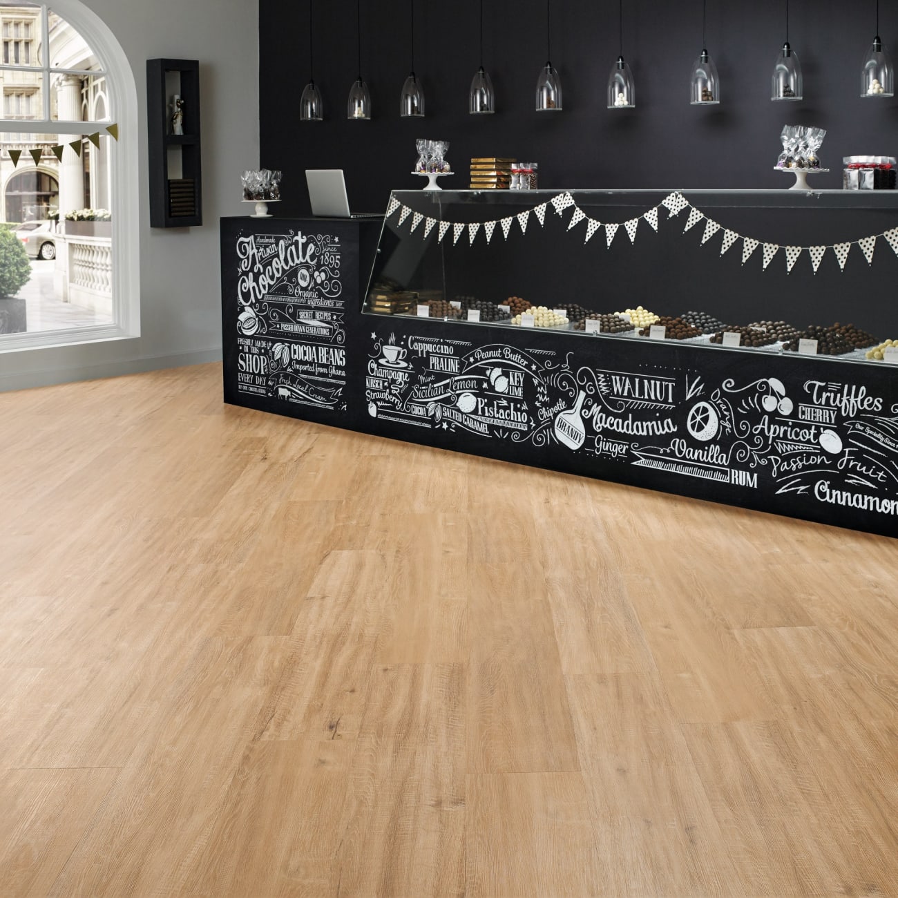 LLP310 - Karndean - LooseLay Longboard - Champagne Oak