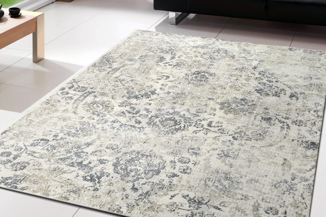CASTILLA - Cream Grey 3532-190 - Dynamic Rugs - Castilla - Cream Grey 3532-190