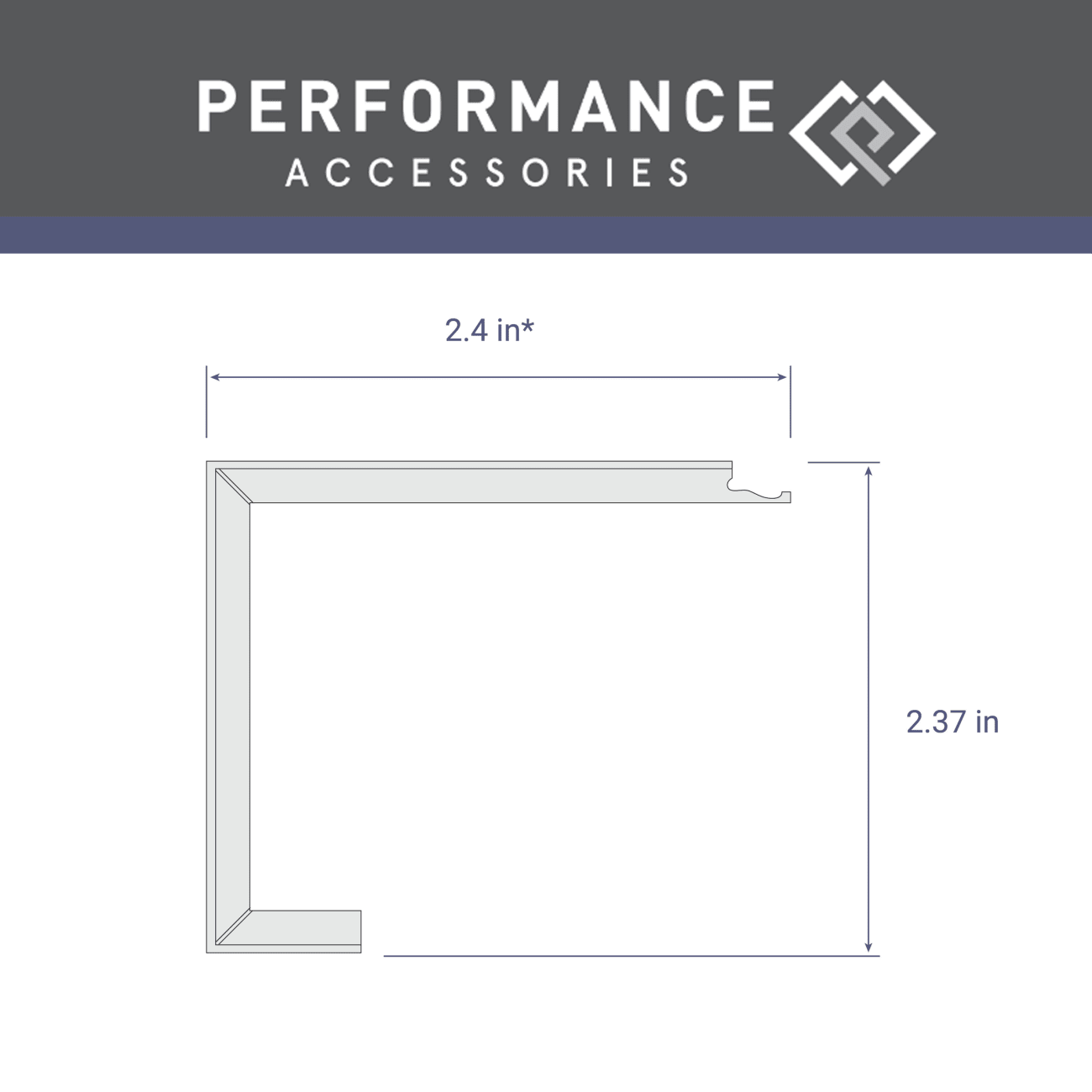 VSCAP-VP276 Eastmont - Mohawk's Performance Accessories - Vinyl Stair Cap - VSCAP-VP276 Eastmont