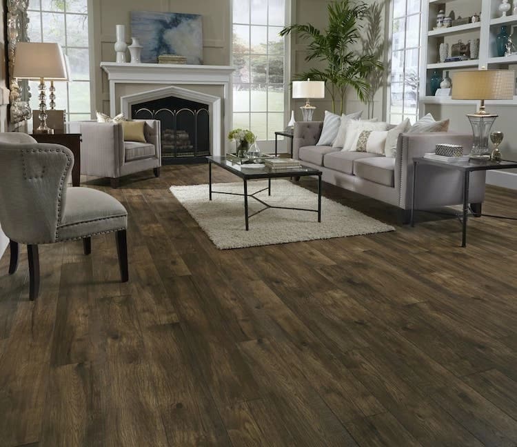 RST8-28210 Hillside Hickory Acorn - Mannington - Restoration Collection Wide Plank - Hillside Hickory Acorn