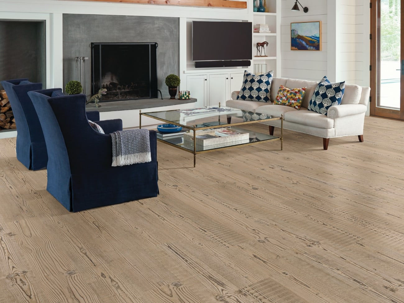 07063-2357V - Shaw Floorte Pro - Anvil Plus 20mil - Accent Pine