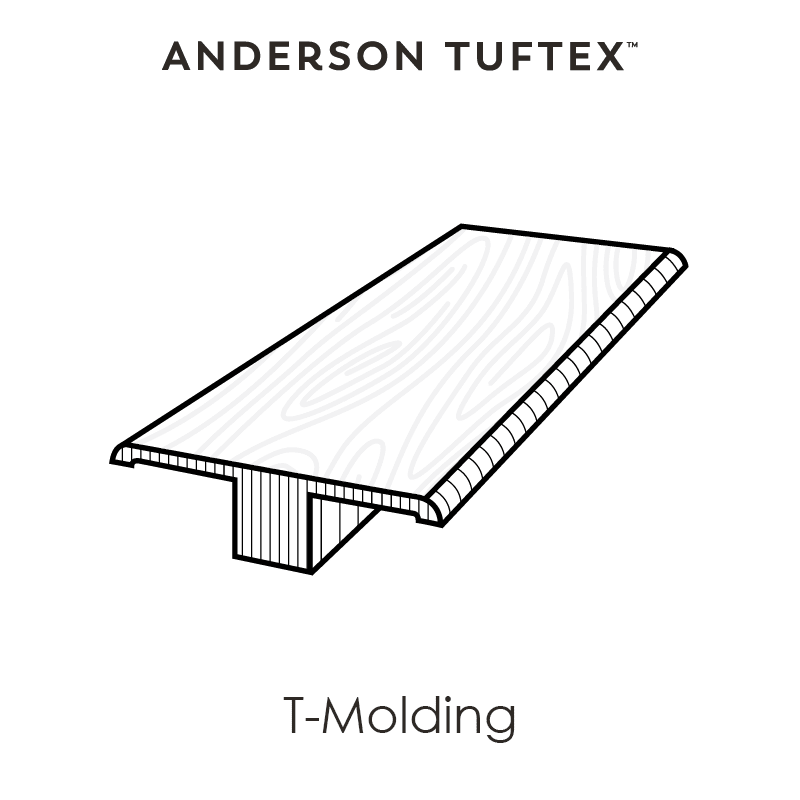 167TM-12030 Sesame (TM) - Anderson Tuftex - T Molding - 167TM-12030 Sesame (TM)