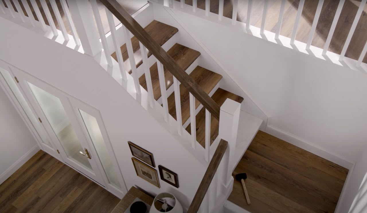 590628 Noble Oak Bark MPB823 (TREAD) - Mannington 360 - SimpleStairs Tread 48" - 590628 Noble Oak Bark MPB823 (TREAD)