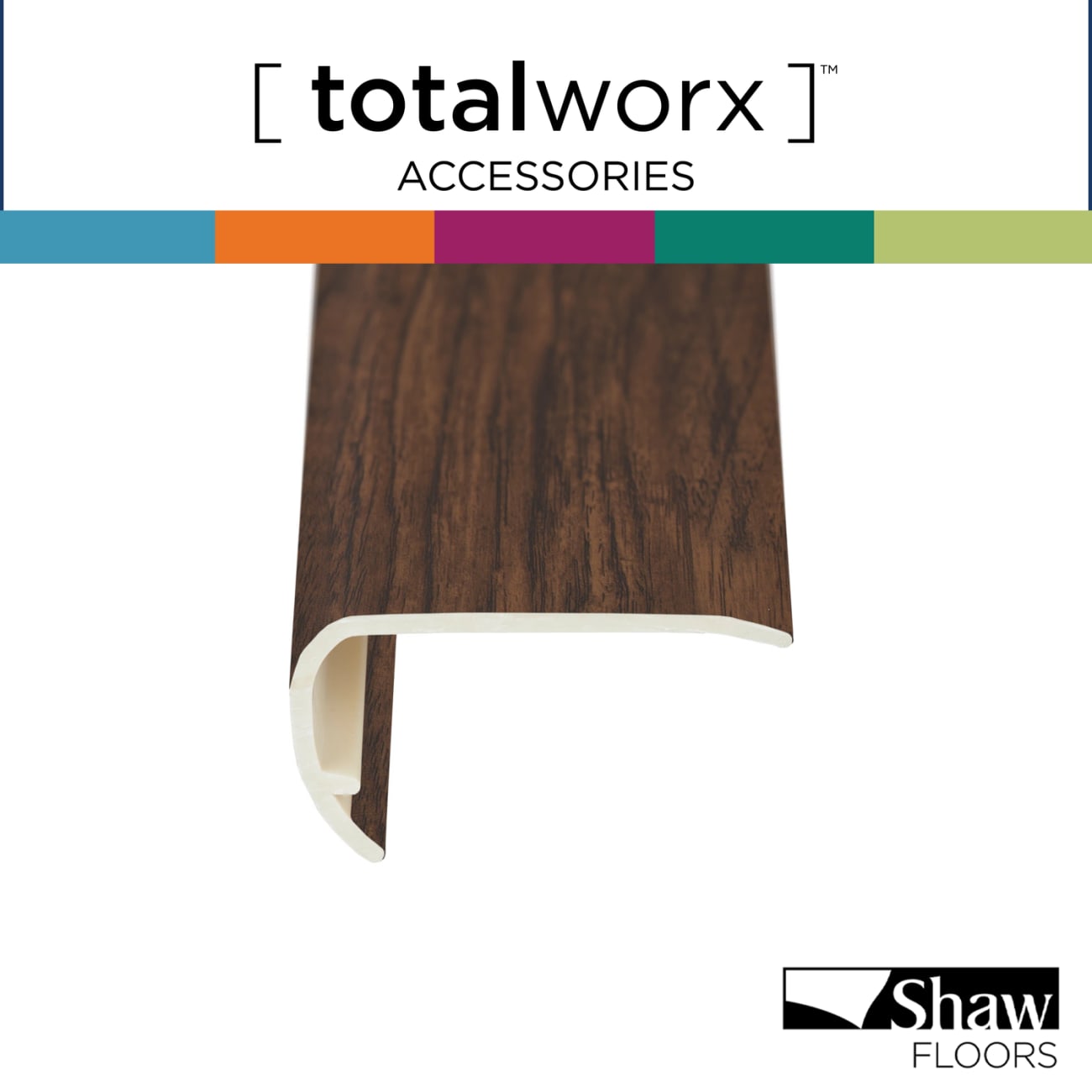 VSSTN-01056 - Shaw TotalWorx - Overlap Stairnose - VSSTN-01056