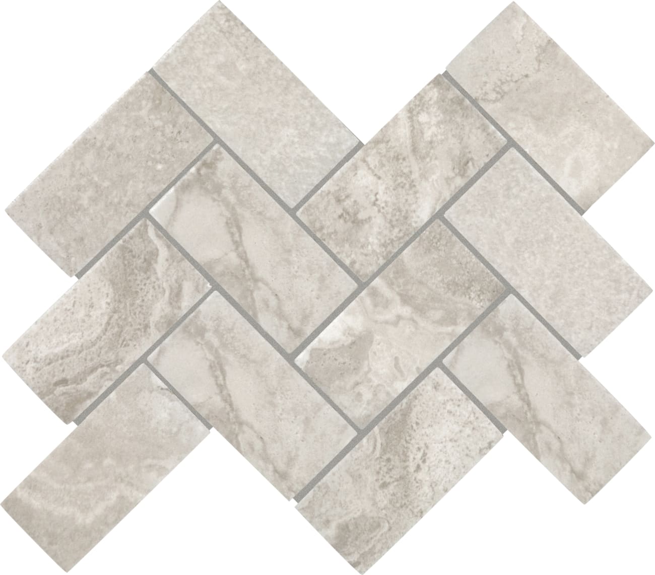 AR4224HERRMS1P2 - Daltile - Archaia - Province Grey - 2 x 4 - Herringbone Mosaic