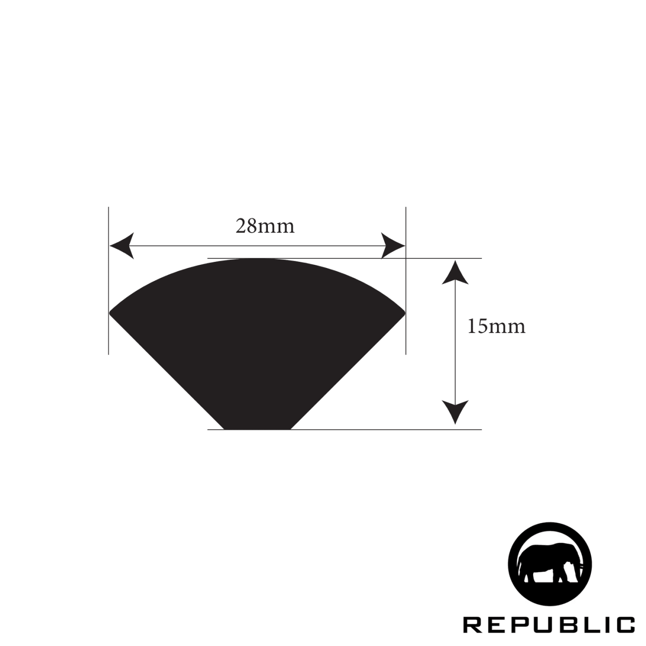 MGHM2210-QR Deep Grove - Republic Floor - Quarter Round - MGHM2210-QR Deep Grove