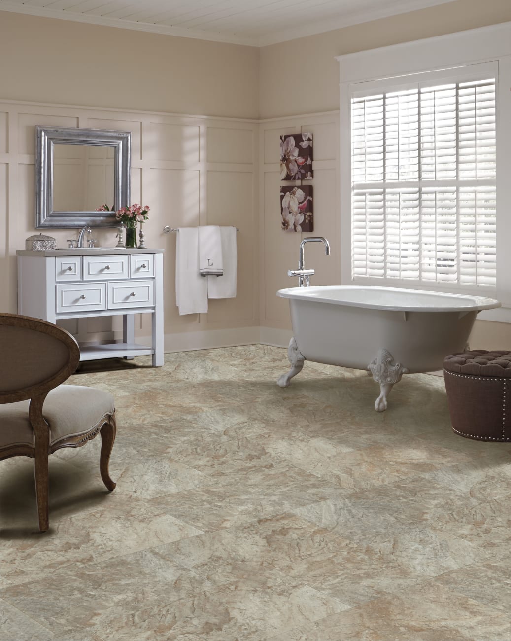 MAR382 - Mannington - ADURA Max Rectangles - Century Pebble