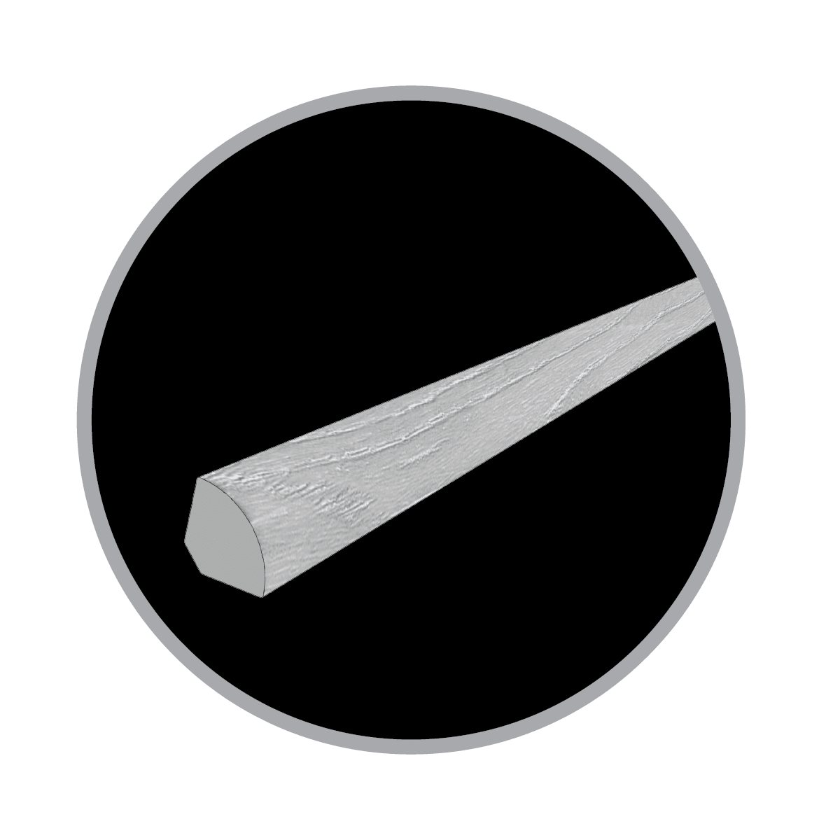 R017-7011-QR Rooted - Engineered Floors Xcessories - Quarter Round - R017-7011-QR Rooted
