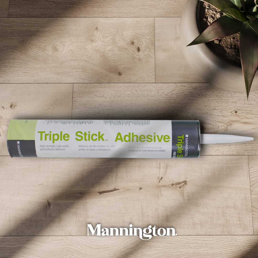 TRIPLE STICK - 391077 - Mannington 360 - Triple Stick Adhesive Cartridge for ADURA Hardwood and Laminate - 29oz Tube