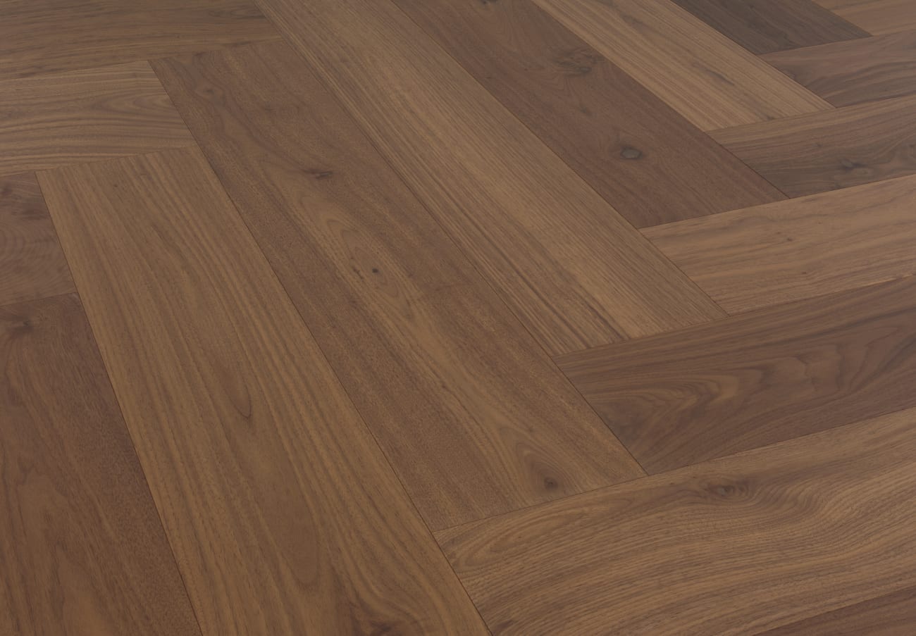MSAHNAT17AA - Mannington Maison Collection - Artisan Walnut - Natural (Herringbone)