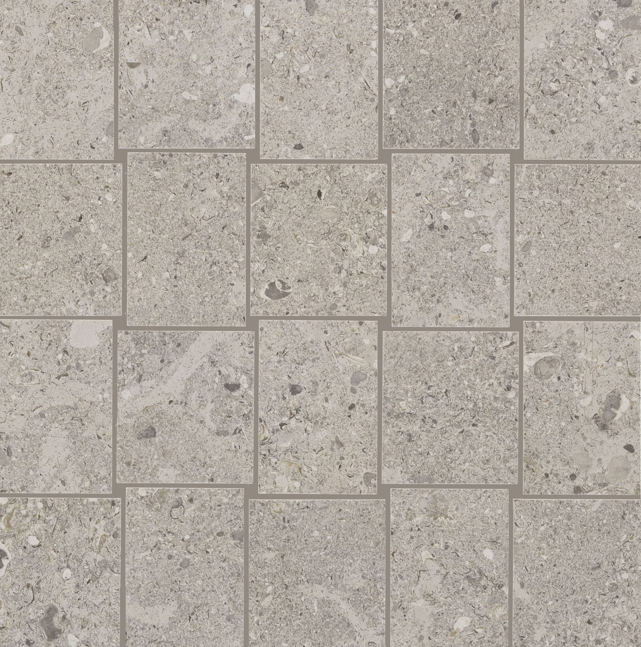 DR081212MS1P2 - Daltile Stone Attaché - Dignitary - Superior Taupe - 12 x 12 - Abstract Mosaic