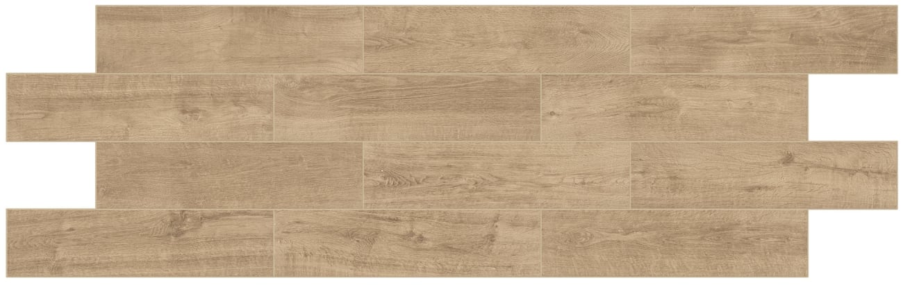 GW05PLK624MTJ1 - Daltile - Gaineswood - Hickory - 6 x 24