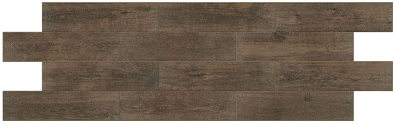GW07PLK624MTJ1 - Daltile - Gaineswood - Walnut - 6.00 in x 24.00 in