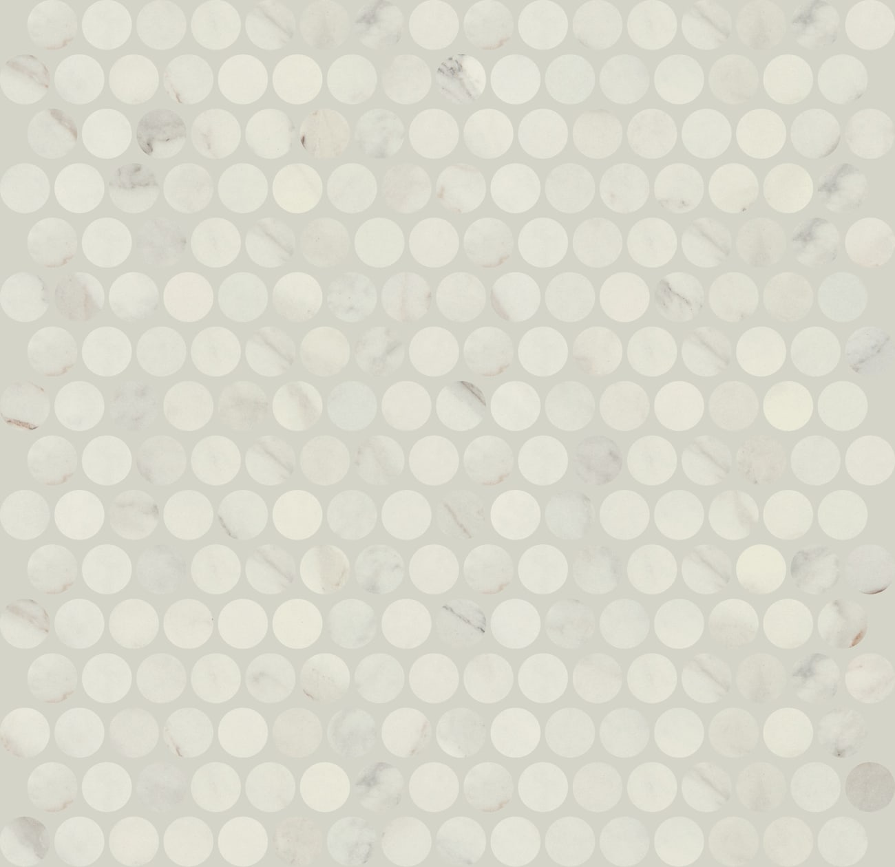 FM10PNYRDMS1P2 - Daltile - Famed - Diamond - 0.75 in x 0.75 in - Penny Rounds Mosaic