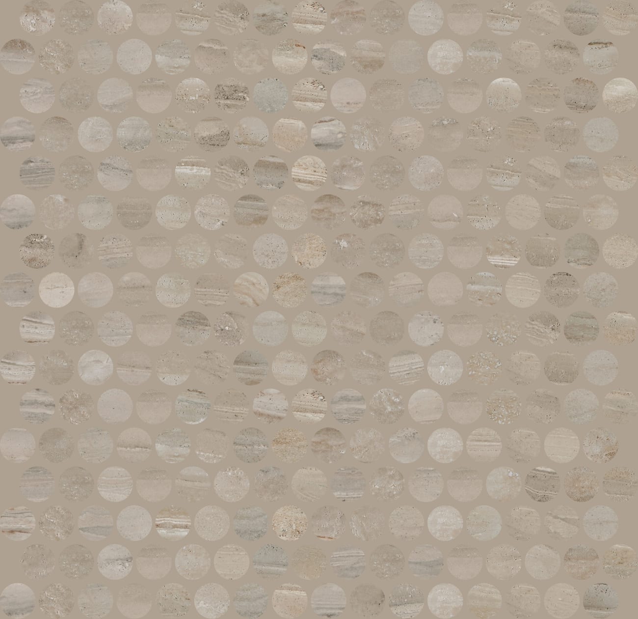 FM12PNYRDMS1P2 - Daltile - Famed - Luxe - 0.75 x 0.75 - Penny Rounds Mosaic