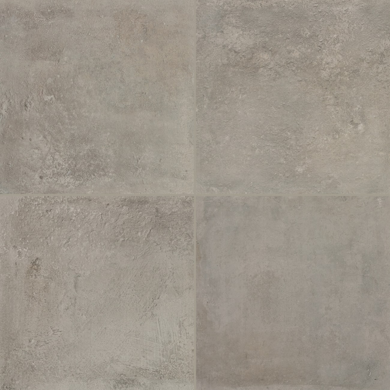 RK13SQU2424XTMT - Daltile - Rekindle - Medium Grey - 24.00 in x 24.00 in