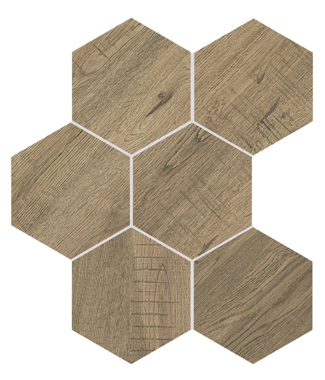 SK348HEX1P2 - Daltile - Sleigh Creek - Chariot - 8 x 9 - Hexagon