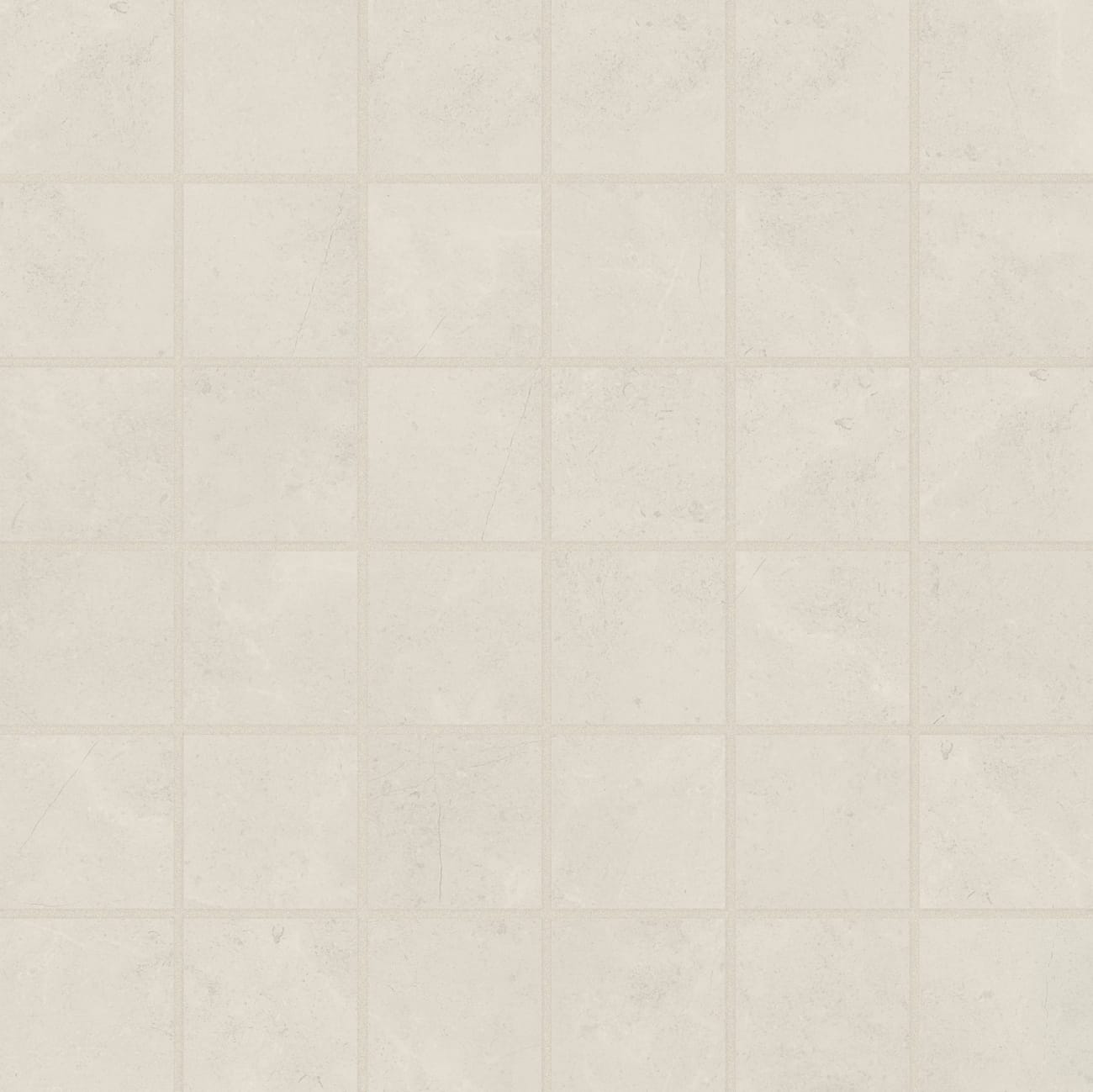 MF0122MS1P1 - Marazzi - Modern Formation - Peak White - 2.00 in x 2.00 in - Straight Joint Mosaic