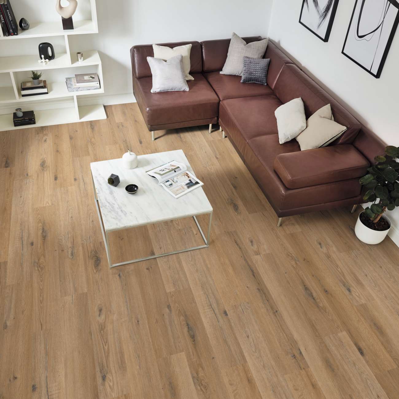 KP145 - Karndean - Knight Tile Gluedown - Natural Character Oak