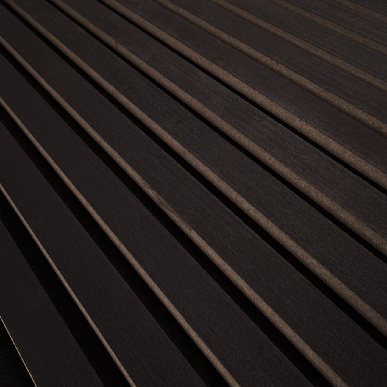 WPNL-ACWFLTEBON9.5X94.5 - MSI - Acoustic Wood Slat - Ebony - 9.5 x 94.5 - 4 Pieces