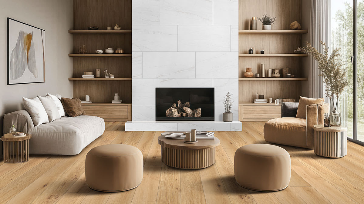 VTWMONOAK9.5X86-5/8-4MM - MSI W Series - McCarran - Montevideo Oak