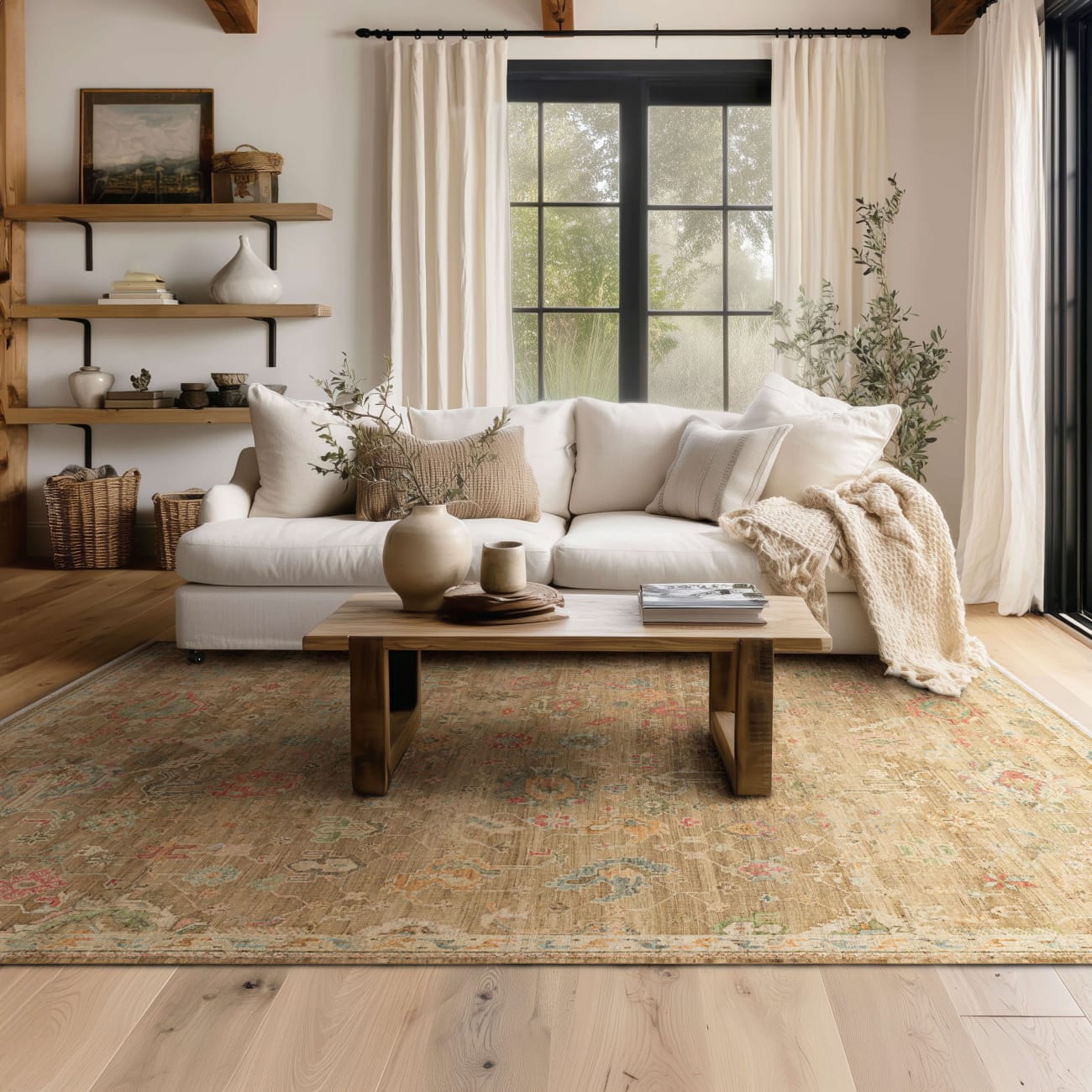 R1426-110 - Karastan Rugs - Sundar - Bahu Brown R1426