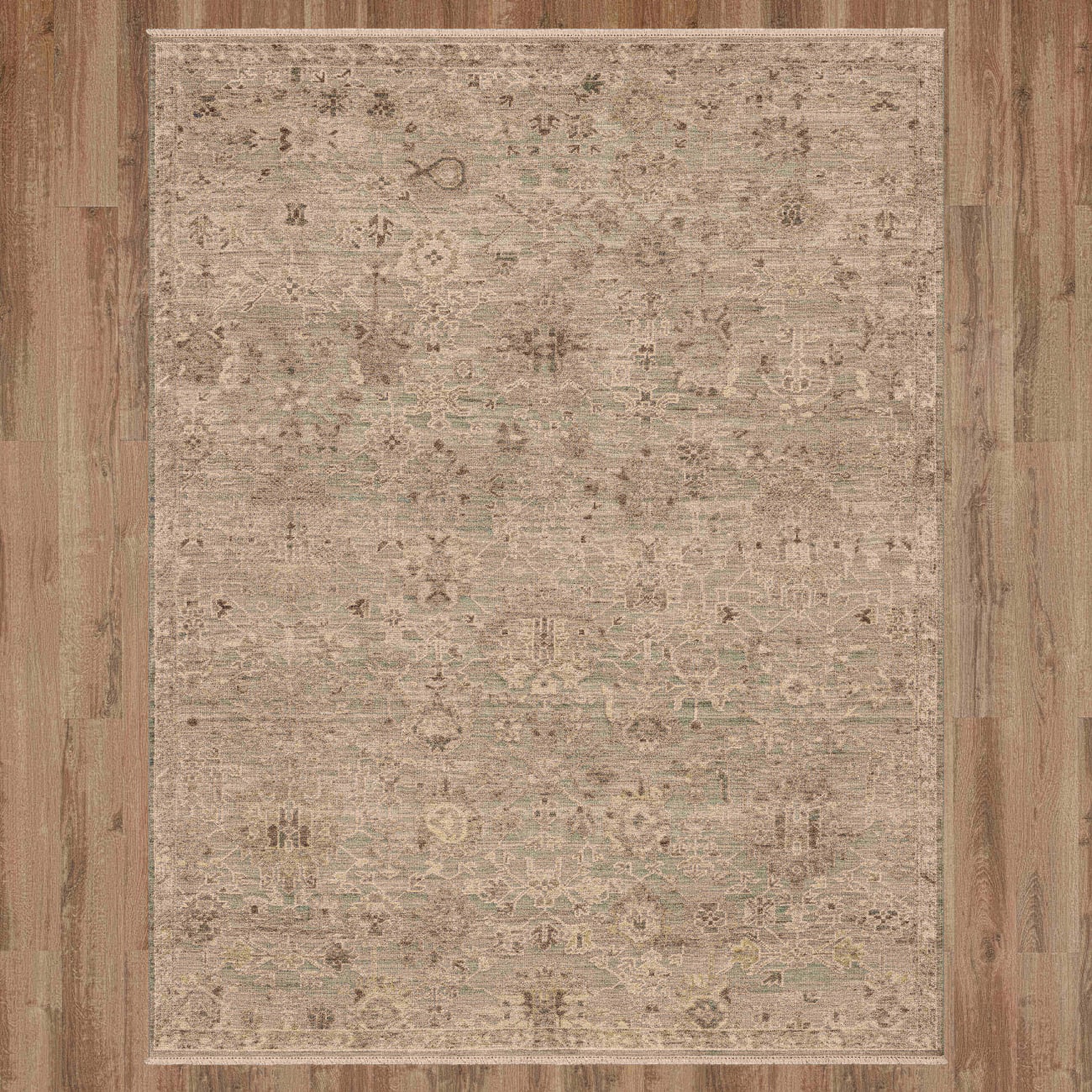 R1425-949 - Karastan Rugs - Sundar - Charu Gray R1425