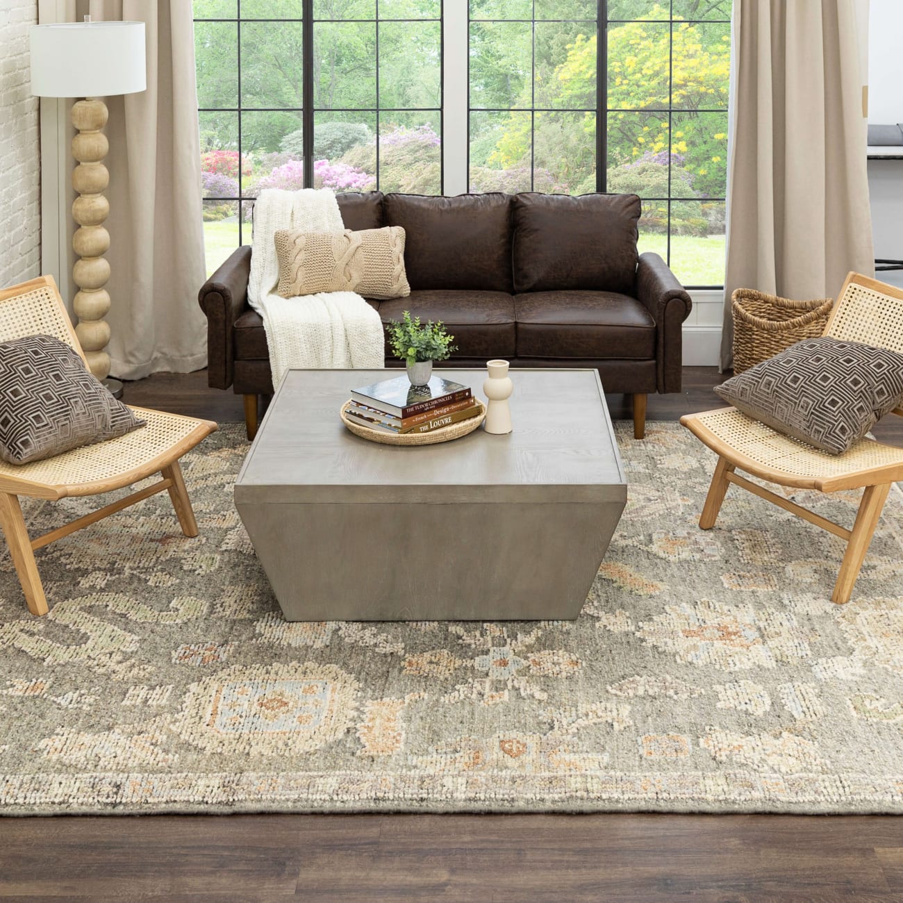 Coventry - Kenilworth Grey R1212-131 - Karastan Rugs - Coventry - Kenilworth Grey R1212
