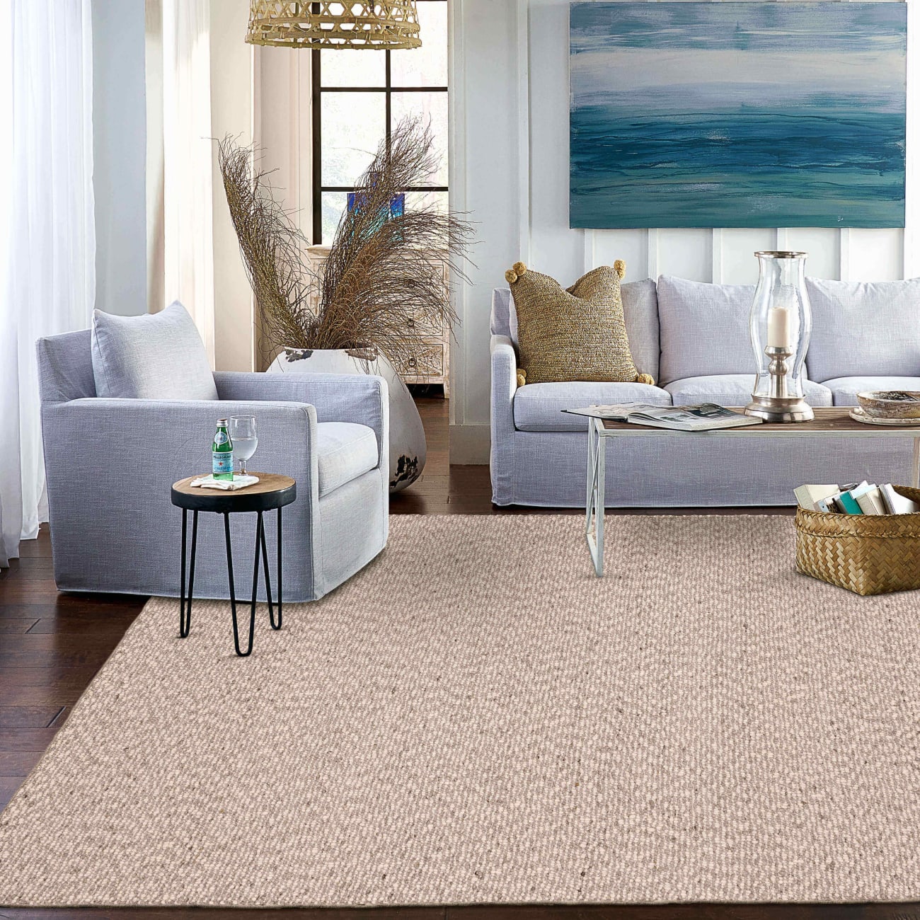 R1465-940 - Karastan Rugs - Desmond - Dark Grey R1465