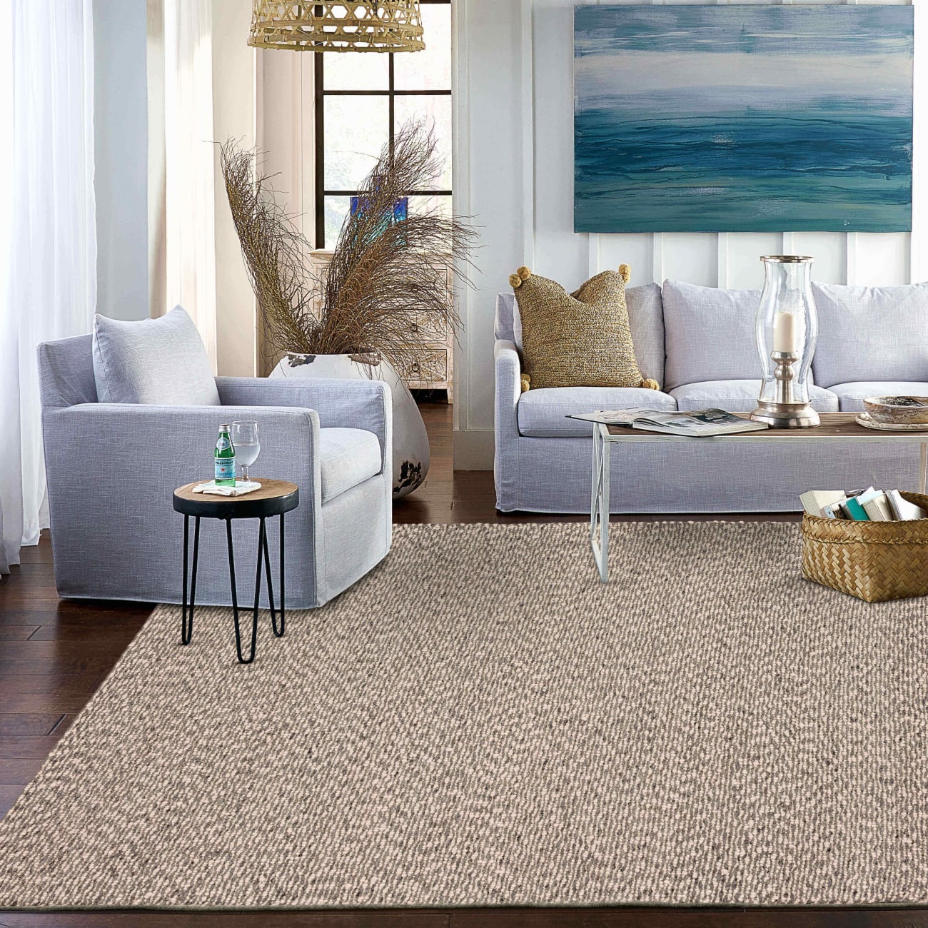 R1465-525 - Karastan Rugs - Desmond - Slate R1465