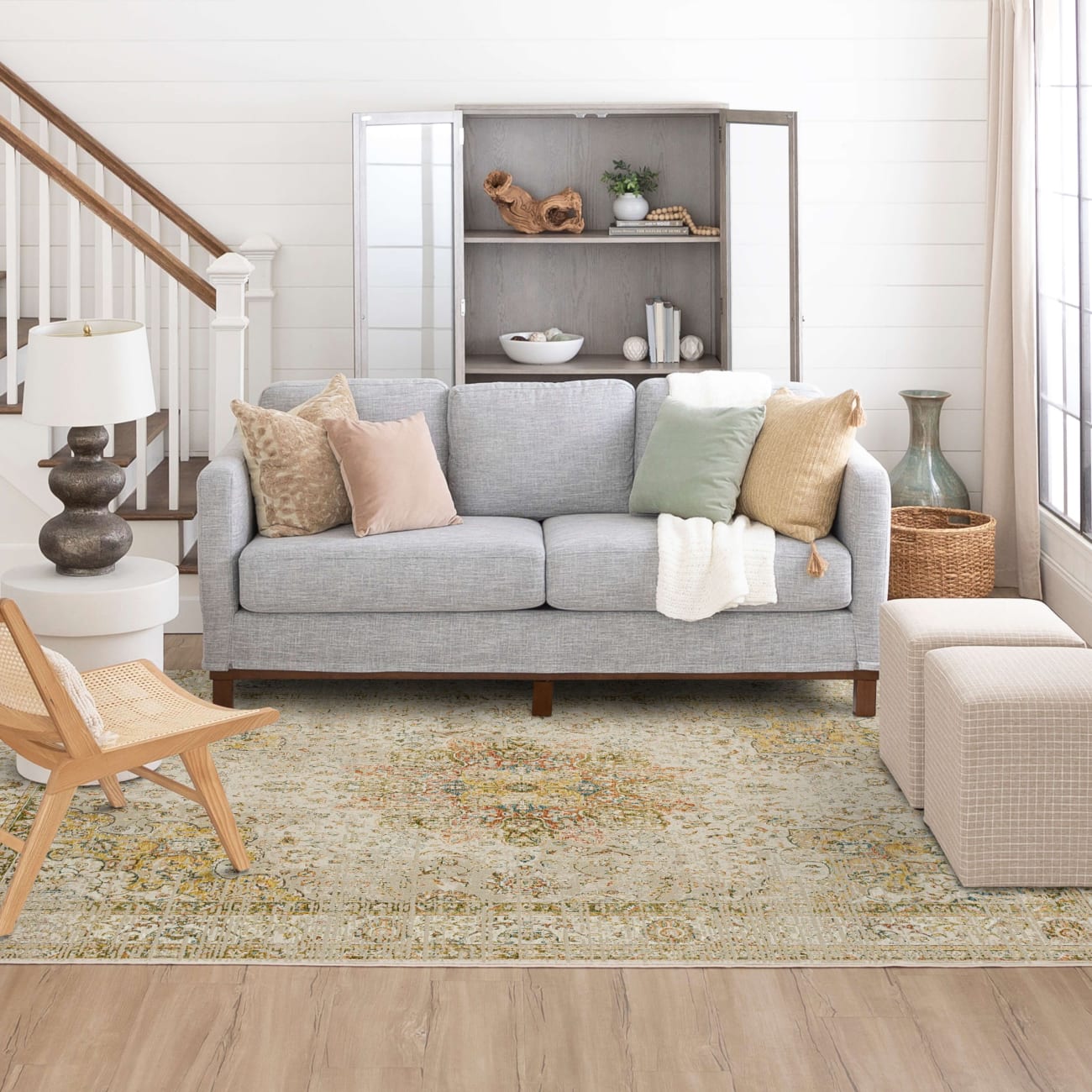 Memento - Keepsake Cream R1180-443 - Karastan Rugs - Memento - Keepsake Cream R1180