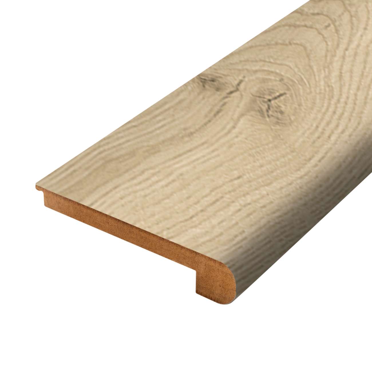 MFSNA-08574 Ecru Oak - Mohawk's Performance Accessories - Laminate Flush Stair Nose 8 mm - MFSNA-08574 Ecru Oak