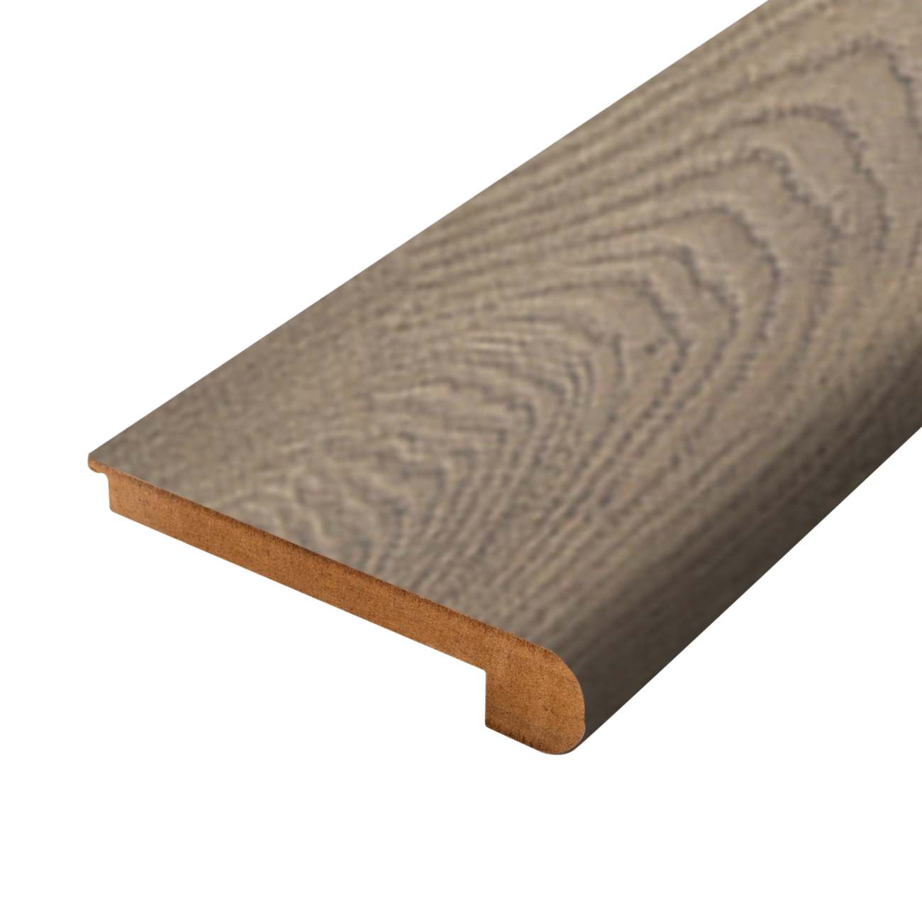 MFSNB-07547 Smoke Oak - Pergo's Performance Accessories - Flush Stair Nose 10mm - MFSNB-07547 Smoke Oak