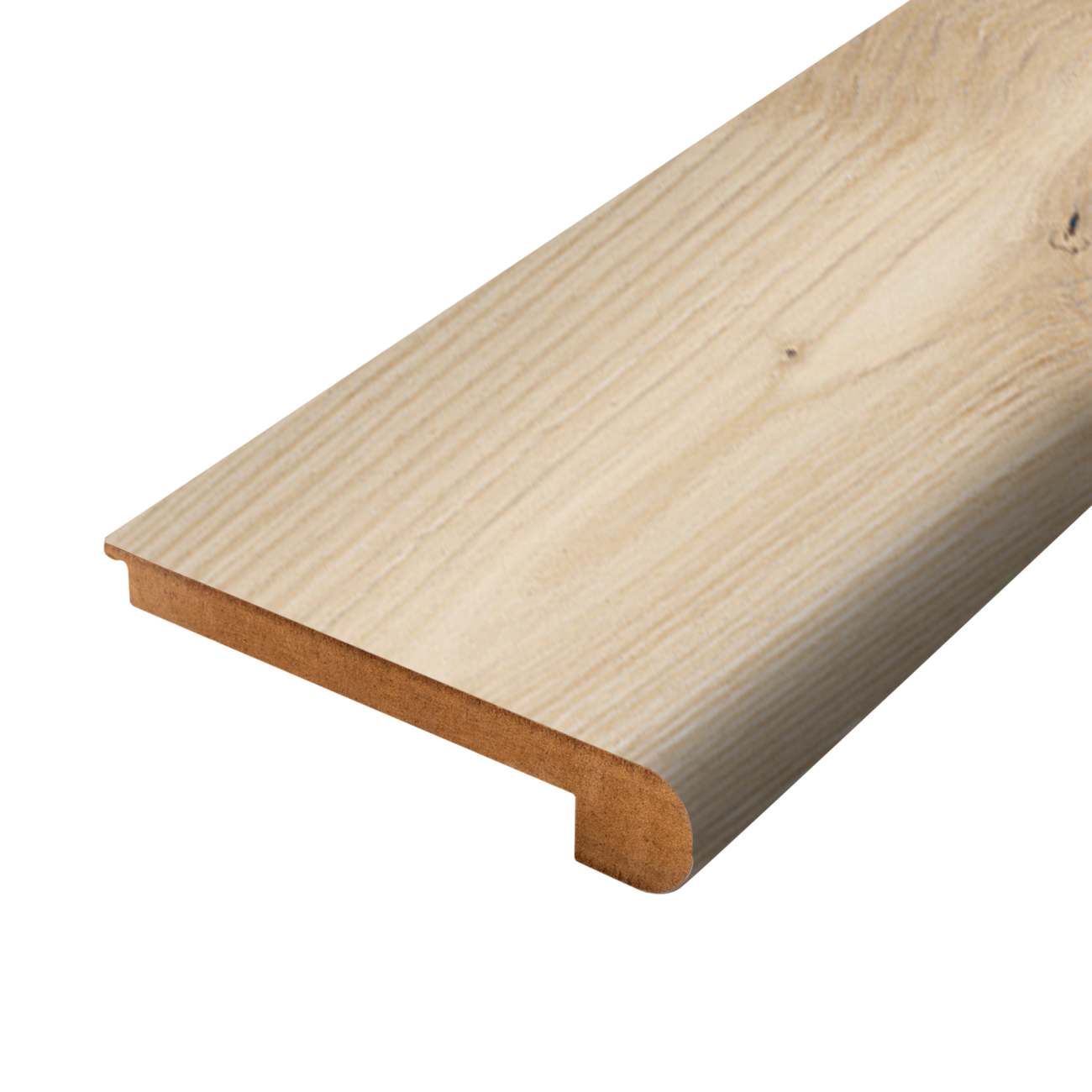 MFSNB-08672 Ivory Chestnut - Mohawk's Performance Accessories - Flush Stair Nose 10mm - MFSNB-08672 Ivory Chestnut
