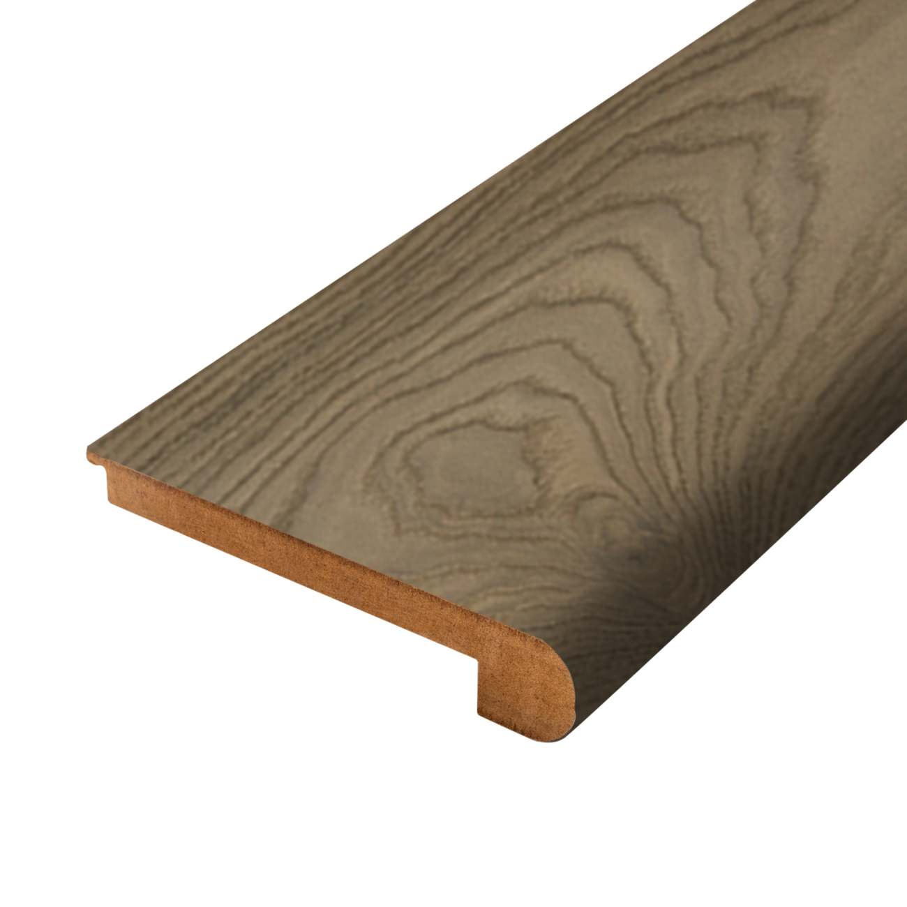 MFSNC-07546 Clydesdale Hickory - Mohawk's Performance Accessories - Flush Stair Nose 12mm - MFSNC-07546 Clydesdale Hickory