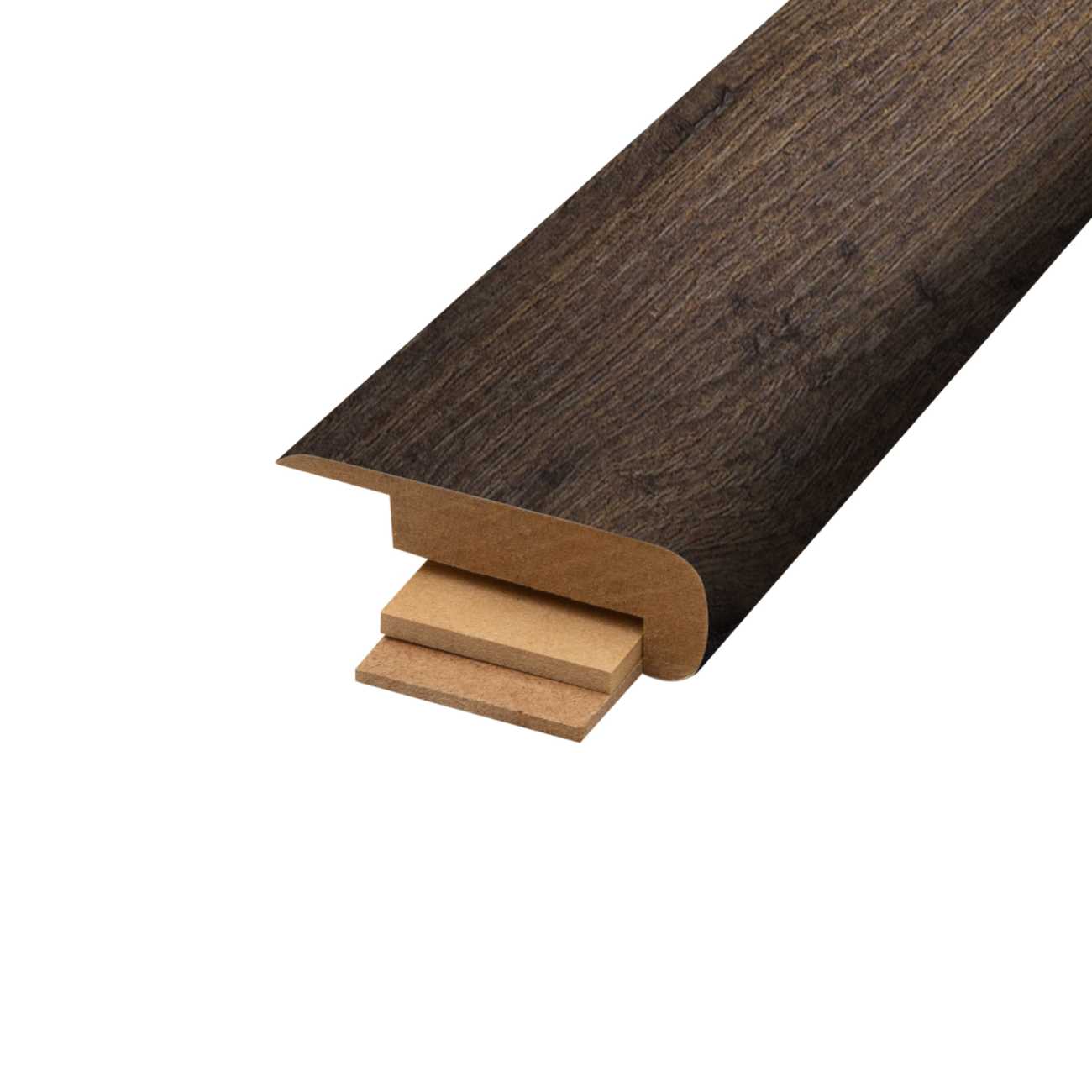 MSNP-06660 Earthen Chestnut - Mohawk's Performance Accessories - Overlap Stair Nose - MSNP-06660 Earthen Chestnut