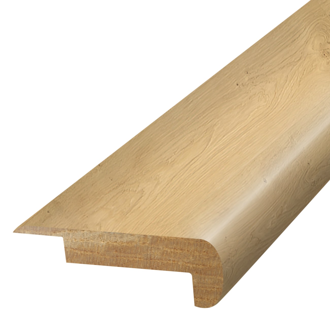RMSNP-07698 Wheat Field Oak - Mohawk's Performance Accessories - Laminate Overlap Stairnose 78.74" - RMSNP-07698 Wheat Field Oak