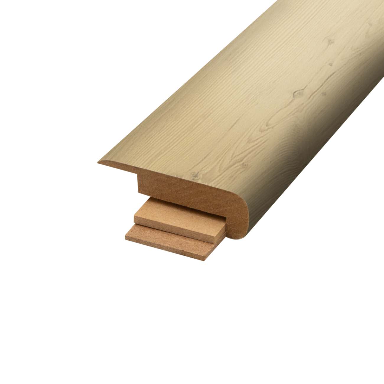 RMSNP-08113 Raw Pine - Pergo's Performance Accessories - Overlap Stair Nose - RMSNP-08113 Raw Pine
