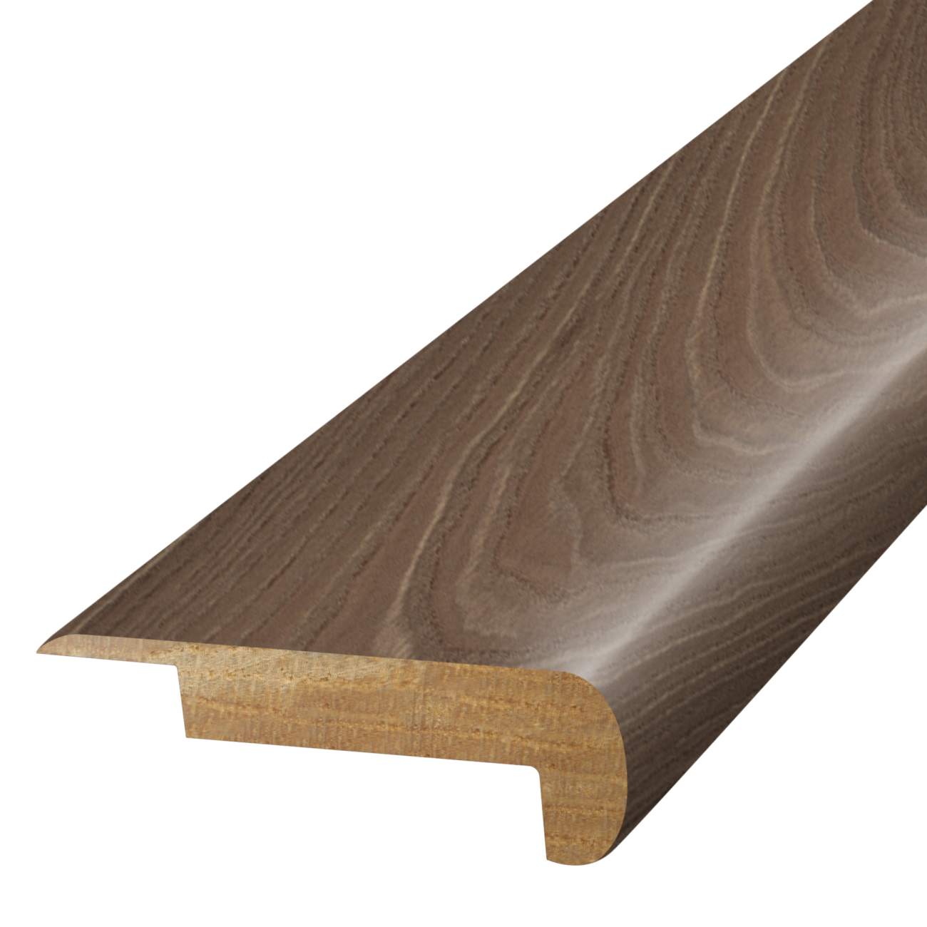 RMSNP-08668 Molasses Chestnut - Mohawk's Performance Accessories - Overlap Stair Nose - RMSNP-08668 Molasses Chestnut