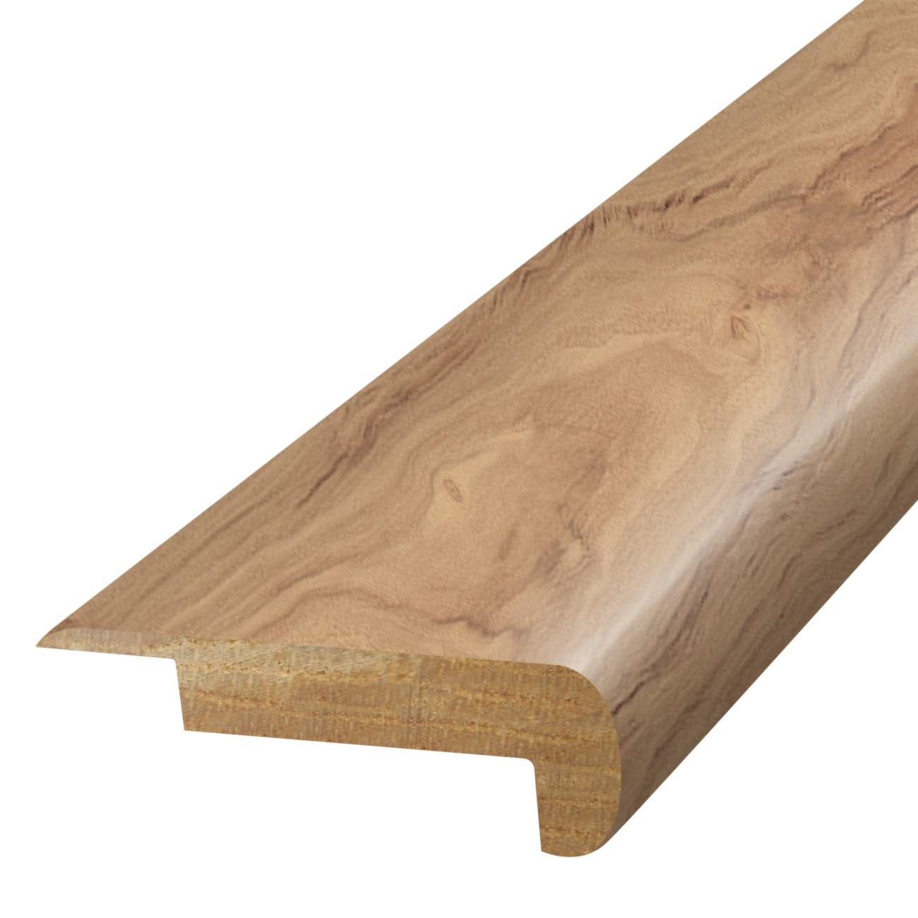 RMSNP-08674 Clove Hickory - Mohawk's Performance Accessories - Overlap Stair Nose - RMSNP-08674 Clove Hickory