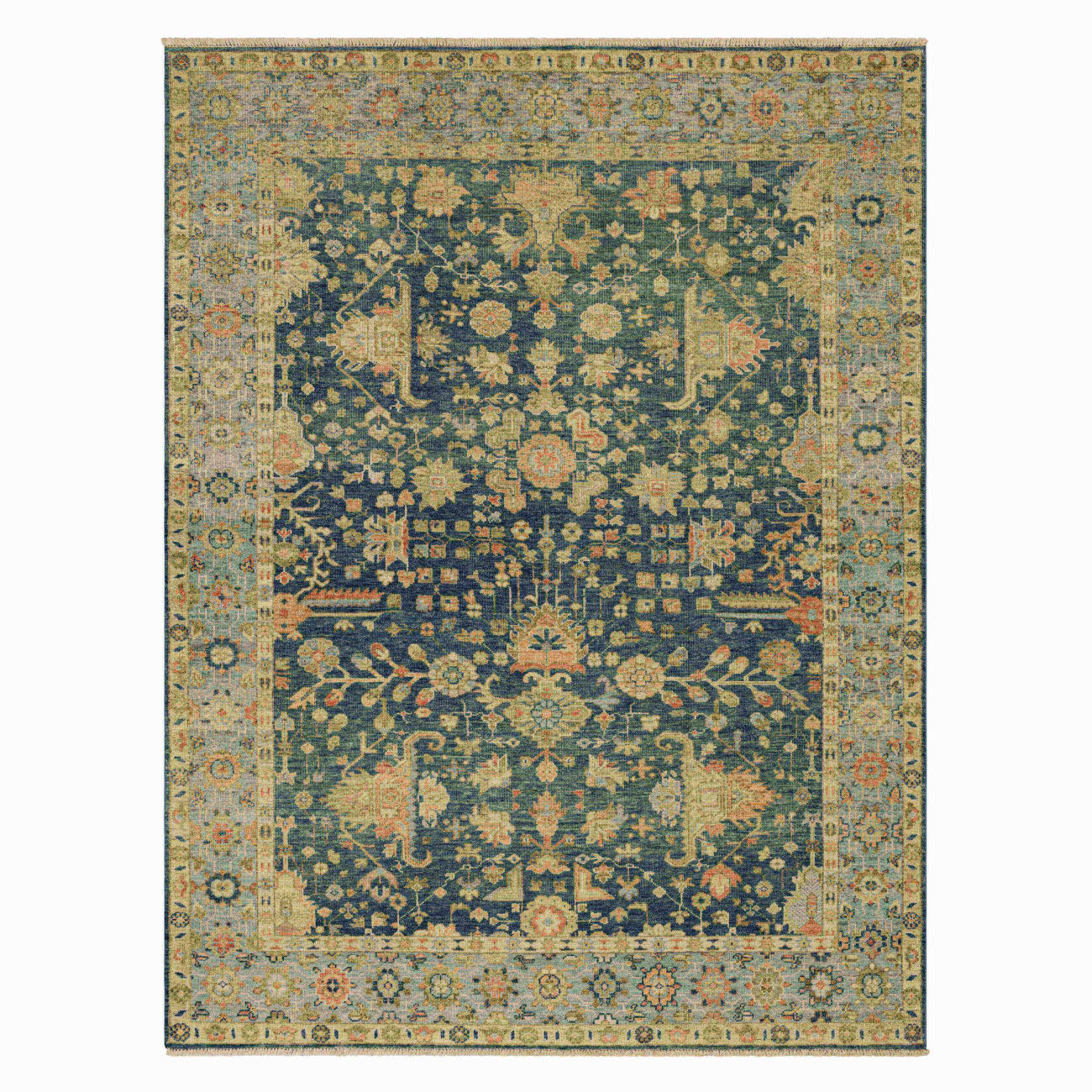 R1430-121 - Karastan Rugs - Sundar - Nisha Navy R1430
